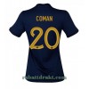 Frankrike Kingsley Coman 20 Hjemme VM 2022 - Dame Fotballdrakt
